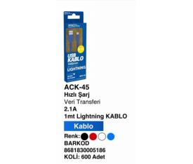 ACL ACK-45 Hızlı Şarj