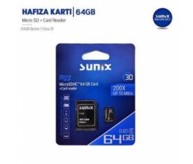 Sunix 64 Gb Hafıza Kartı