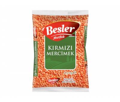 Besler Kırmızı Mercimek 2500gr