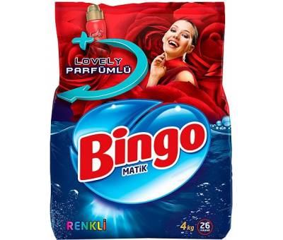 Bingo Lovely Parfümlü Renkli 4 kg