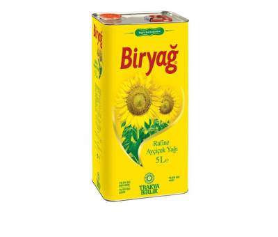 BİRYAĞ 5 LİTRE AYÇİÇEK YAĞI  TENEKE