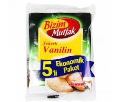 Bizim Mutfak Şekerli Vanilin 5'li Paket