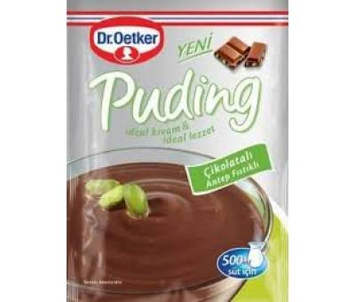 Dr Oetker Puding Çikolatalı Antep Fıstıklı 128gr