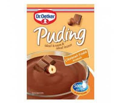 Dr Oetker Puding Çikolatalı Fındıklı 128gr