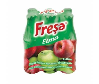 Freşa Elma 6 Adet Maden Suyu