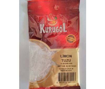 Kurugöl Limon Tuzu 60gr