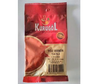 Kurugöl Toz Biber Tatlı 40gr