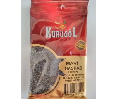 Mavi Haşhaş 50gr