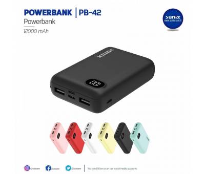 Sunix PB-42 Powerbank 12000 mAh