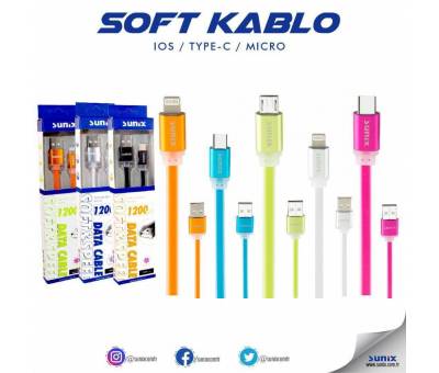 Sunix Soft Kablo İOS / Micro