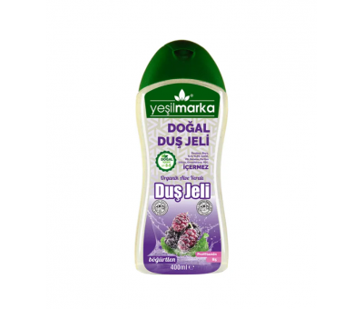 YEŞİLMARKA DOĞAL DUŞ JELİ BÖĞÜRTLENLİ 400ML.